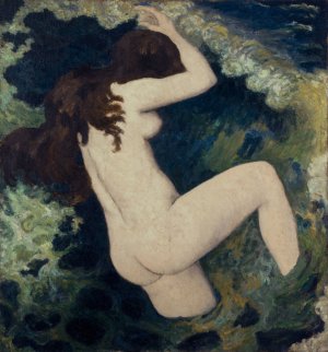 La vague by Aristide Maillol Oil Painting