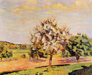 Apple Trees in Bloom by Armand Guillaumin Oil Painting
