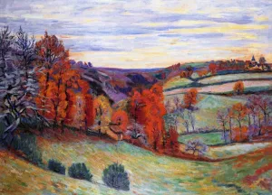 Barnyard, Crozant by Armand Guillaumin Oil Painting