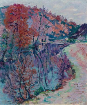 Bords De La Sedelle, Crozant by Armand Guillaumin Oil Painting