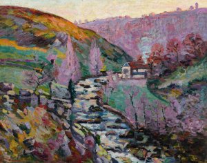 Crozant, la folie, le soir by Armand Guillaumin Oil Painting