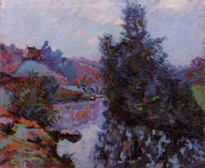 Crozant, the Bouchardon Mill by Armand Guillaumin - Oil Painting Reproduction