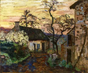 Damiette also known as Vallee de Chevreuse by Armand Guillaumin - Oil Painting Reproduction