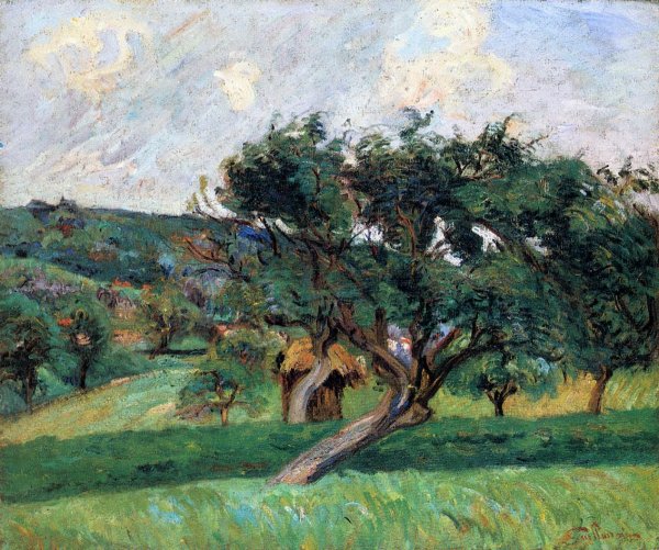 Damiette Landscape by Armand Guillaumin - Hand-Painted Oil Painting Reproduction