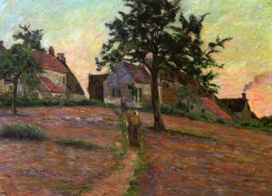 Damiette, Sunset by Armand Guillaumin - Oil Painting Reproduction