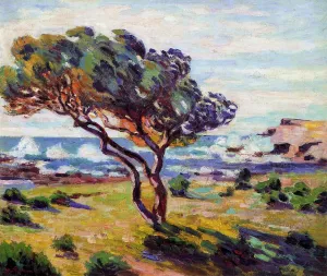 Gust of Wind, le Brusc by Armand Guillaumin Oil Painting