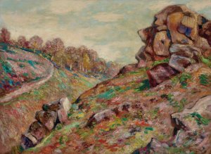 Hauteur de la Sedelle, paysage de la Creuse by Armand Guillaumin Oil Painting