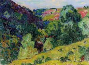 La Creuse Landscape by Armand Guillaumin Oil Painting