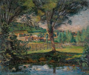 La Mare Aux Saules, ile-De-France by Armand Guillaumin Oil Painting