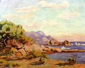 La Pointe du Lou Gaou painting by Armand Guillaumin