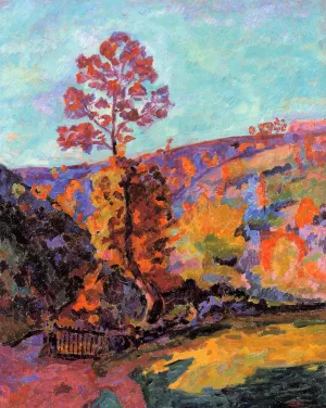 Landscape at Crozant by Armand Guillaumin - Oil Painting Reproduction