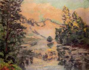 Landscape - the Creuse by Armand Guillaumin - Oil Painting Reproduction