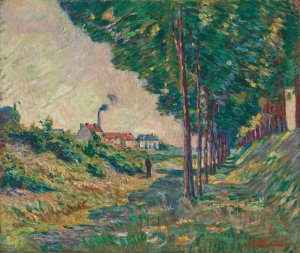 Le chemin de halage a Charenton, Ile de France by Armand Guillaumin Oil Painting