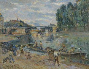 Le Pont De Sully, Paris by Armand Guillaumin Oil Painting