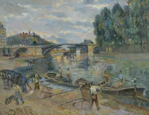Le Pont De Sully, Paris by Armand Guillaumin Oil Painting