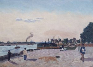 Le quai de Bercy by Armand Guillaumin Oil Painting