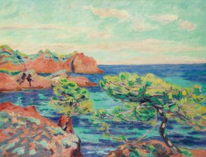 Le Trayas by Armand Guillaumin Oil Painting