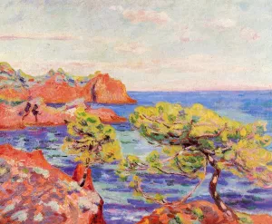 Le Trayas painting by Armand Guillaumin