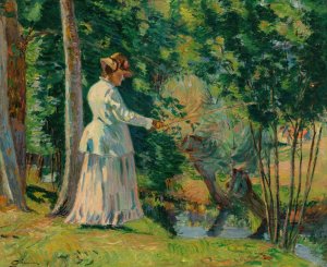 Madame Guillaumin by Armand Guillaumin Oil Painting