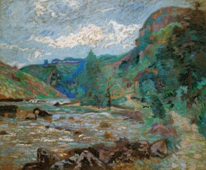 Moulin Bouchardon, Crozant by Armand Guillaumin Oil Painting