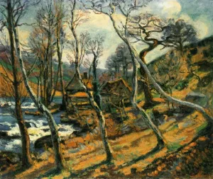 Moulin Bouchardon, Crozant by Armand Guillaumin Oil Painting