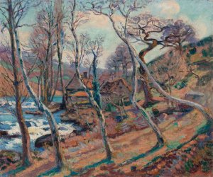 Moulin, Bouchardon by Armand Guillaumin Oil Painting