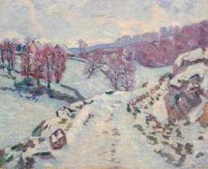 Neige by Armand Guillaumin Oil Painting