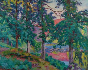 Paysage De La Creuse by Armand Guillaumin Oil Painting