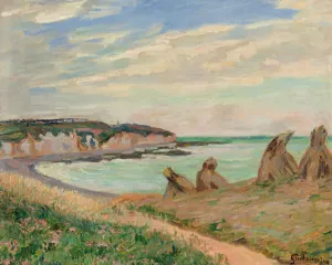 Paysage De La Manche by Armand Guillaumin Oil Painting
