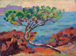 Paysage maritime by Armand Guillaumin Oil Painting