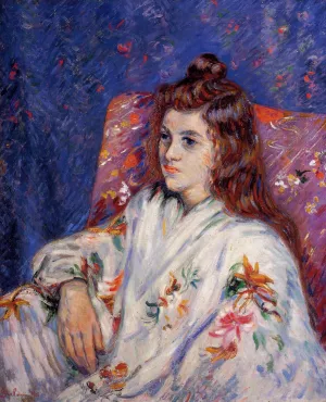 Portrait of Madeleine by Armand Guillaumin Oil Painting