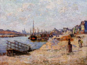 Quai de Bercy by Armand Guillaumin - Oil Painting Reproduction
