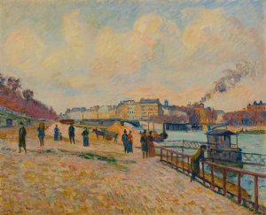 Quai Saint-Bernard, Paris by Armand Guillaumin Oil Painting