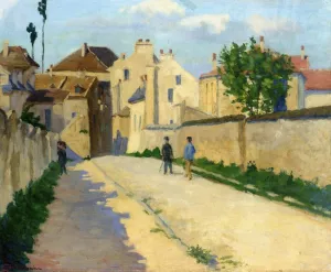 Rue de Clamart at Vanves by Armand Guillaumin - Oil Painting Reproduction
