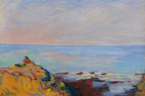 Saint-Palais, Bord De Mer by Armand Guillaumin Oil Painting