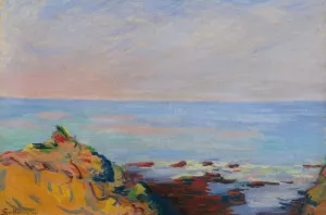 Saint-Palais, Bord De Mer by Armand Guillaumin Oil Painting