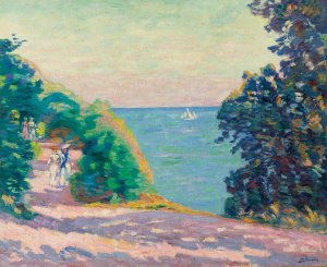 Saint Palais by Armand Guillaumin Oil Painting