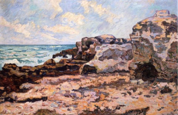 Saint Palais by Armand Guillaumin - Hand-Painted Oil Painting Reproduction