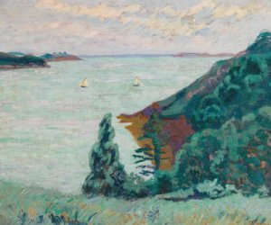 Saint-Servan by Armand Guillaumin Oil Painting