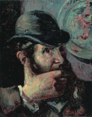 Self-Portrait by Armand Guillaumin Oil Painting