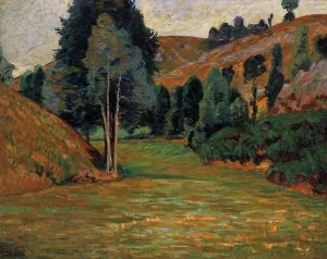 Small Valley at Pontgibaud by Armand Guillaumin - Oil Painting Reproduction