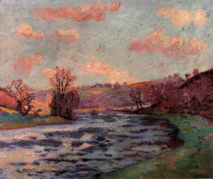 The Banks of the Creuse River by Armand Guillaumin Oil Painting