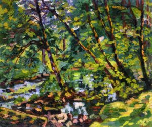 The Banks of the Sioule by Armand Guillaumin Oil Painting