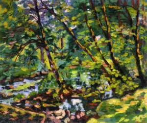 The Banks of the Sioule by Armand Guillaumin Oil Painting