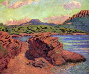 The Bay of Agay by Armand Guillaumin Oil Painting