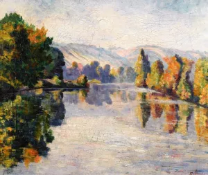 The Creuse in Autumn by Armand Guillaumin Oil Painting