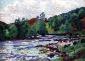 The Dam at Ganetin by Armand Guillaumin Oil Painting