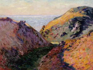The Lude Valley at Carolles by Armand Guillaumin - Oil Painting Reproduction