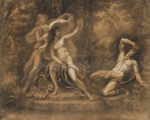 Diane Et Acteon by Armand Point Oil Painting