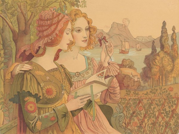 Main Product Photo of Golden Legend  Painting by Armand Point
